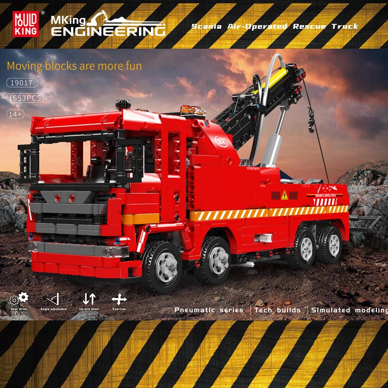 Air-Operated Rescue Truck Building Block
