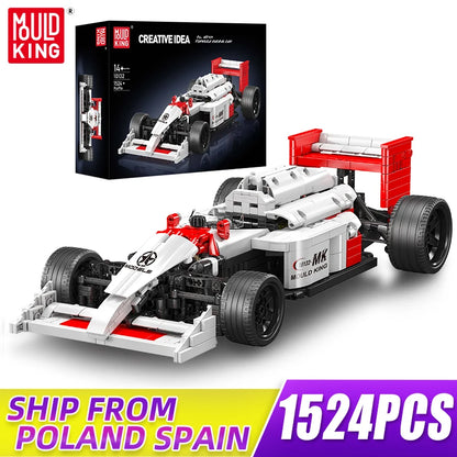 Sport Racing Car Building Blocks Technical Speed Sport Car