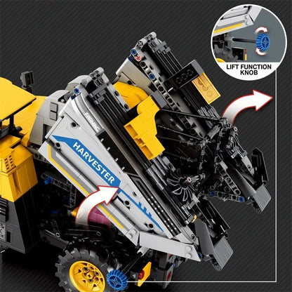 Grape Harvesting Machine Adult High-Difficulty Building Blocks