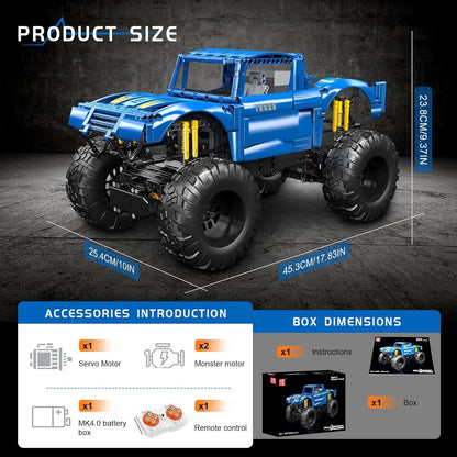 Off-Road Buggy Bigfoot Climbing Car Model