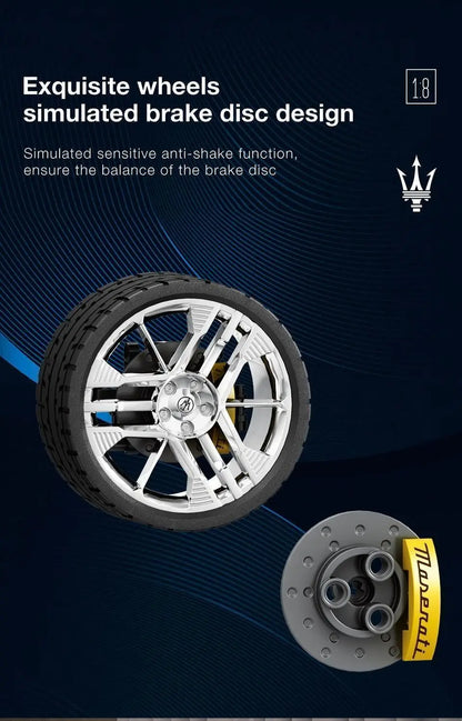 GranTurismo Maserati Bricks Model Assembling