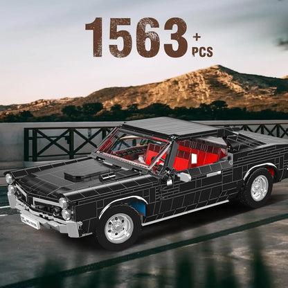 Vintage Racing Car Toy Technical American GTO Sports Car