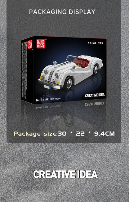Classic Sport Car XK140 OTS Model
