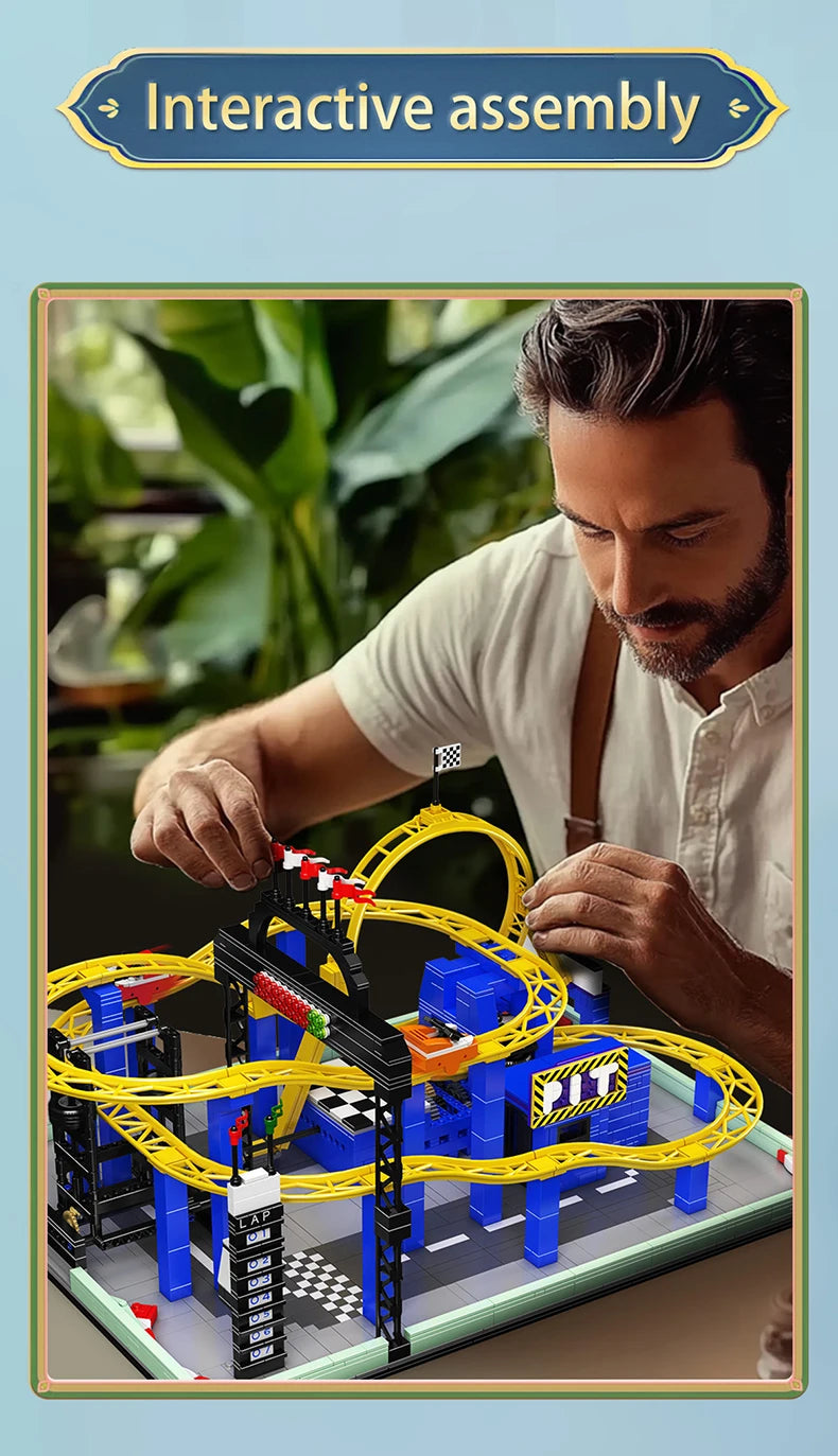 Creative Ideal Roller Coaster Building Blocks
