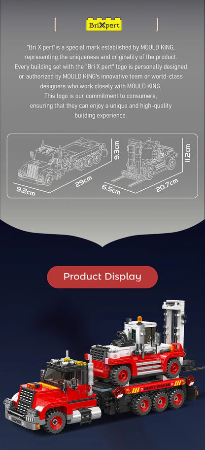 City Transporter and Forklift Truck Model