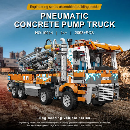 Pneumatic Concrete Pump Truck Model