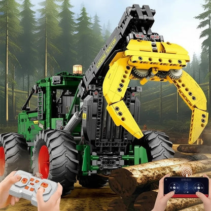 Tractor Compatible with Lego Assembly Model High-Difficulty