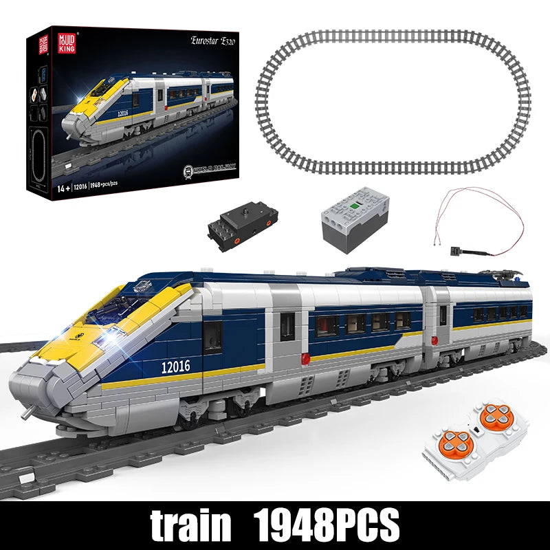 Technical Eurostar E320 High-Speed Train Building Blocks RC