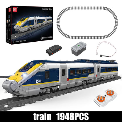 Technical Eurostar E320 High-Speed Train Building Blocks RC