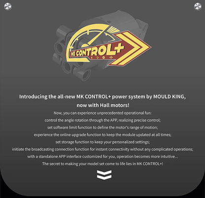 Excavator R9800 APP Controlled Building Blocks Set  with 6 Motors ﻿