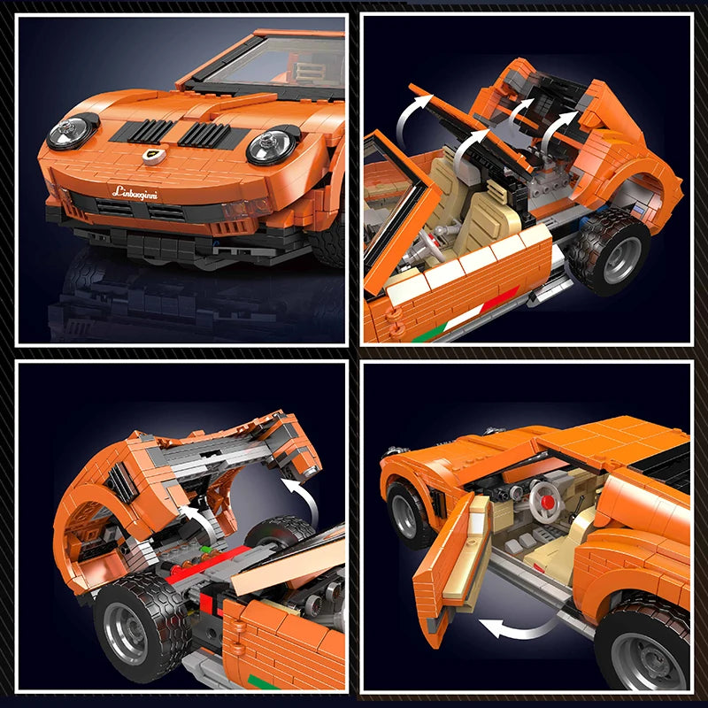 Miura P400 Supercar Racing Car