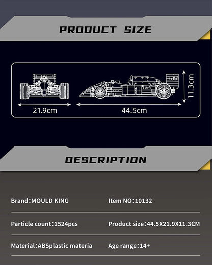 Formula Racing Car Building Block