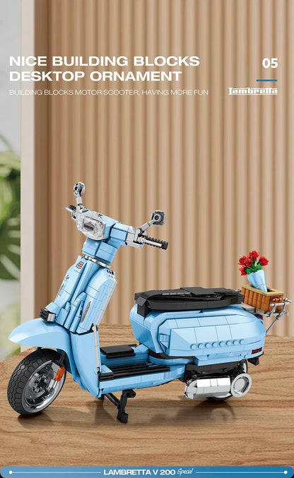 Scooter Assembly Particle Building Blocks