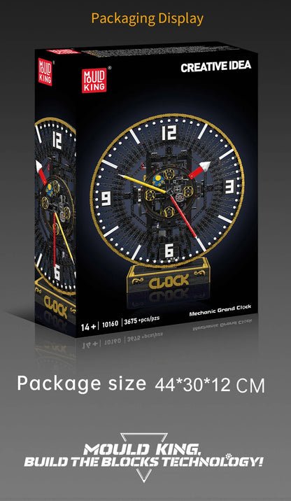 Motorized Mechanical Grand Clock Building Block