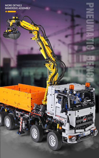Motorized Pneumatic Arocs Truck Model Blocks