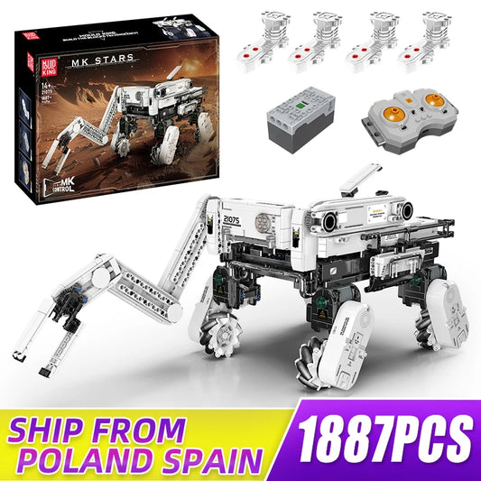 All-Terrain Transport Mechanical Robot Dog RC Building Blocks