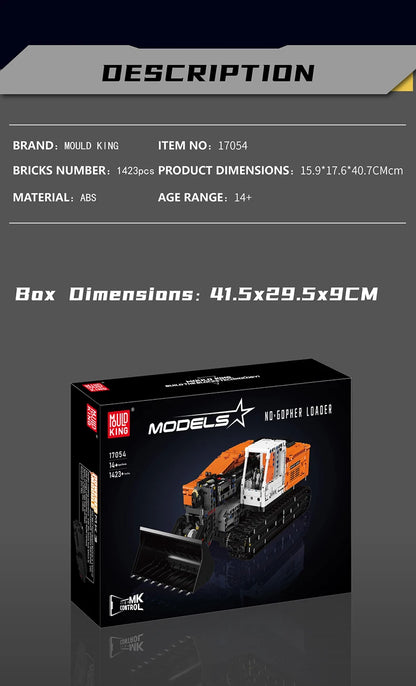 Crawler Loader Technical Building Blocks Truck