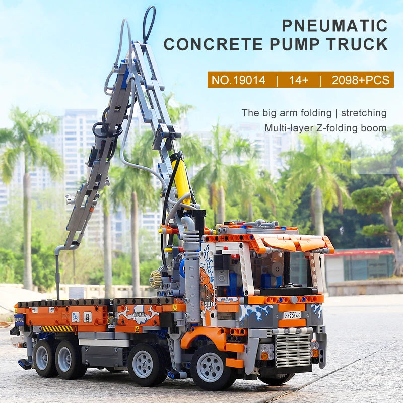 Pneumatic Concrete Pump Truck Model
