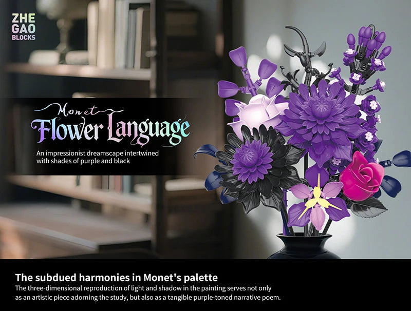 Creative Romantic Black Rose Flower Bouquet