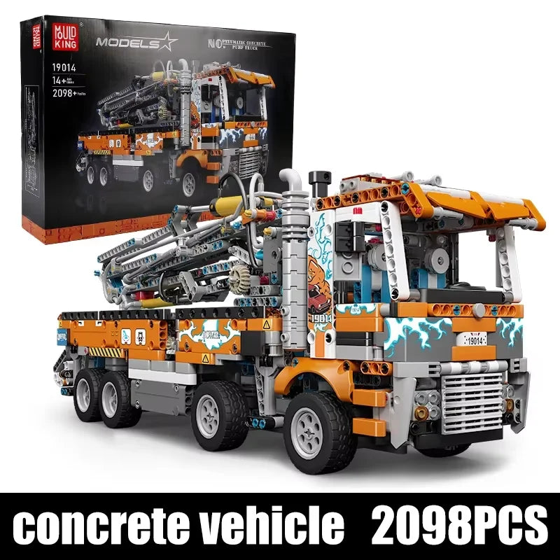 Pneumatic Concrete Pump Truck Model