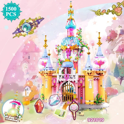Flower Princess Castle Building Blocks Classic