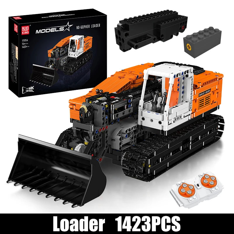 Crawler Loader Technical Building Blocks Truck