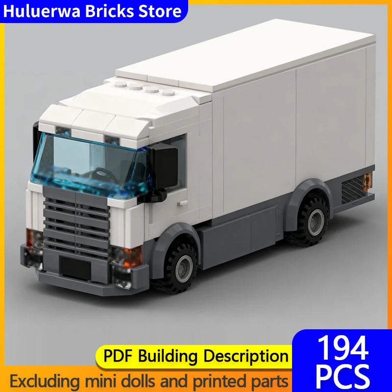 Cargo Transporter Truck Modular Blocks
