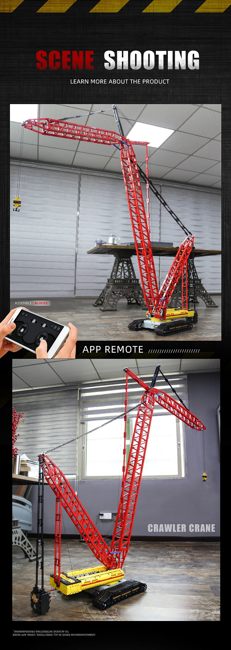 Motorized Crawler Crane Liebherr