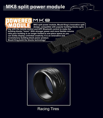 RC F1 Racing Car Building Set