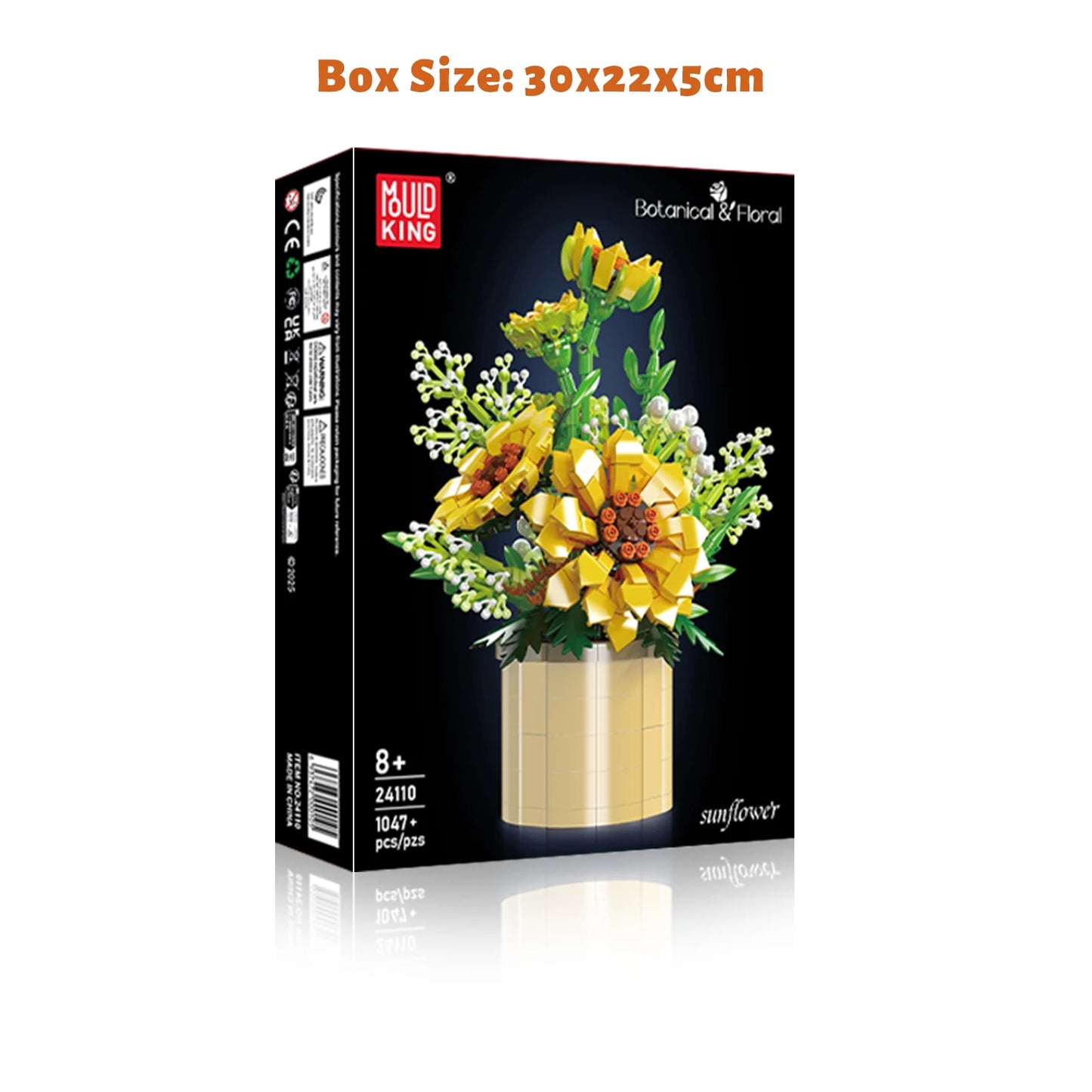 Sunflower Building Blocks Potted Plants Simulation Flower Bouquet