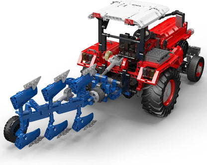 3 in 1 Agricultural Tractor Remote Control(Harvester, Disc Harrow, Plow Truck)