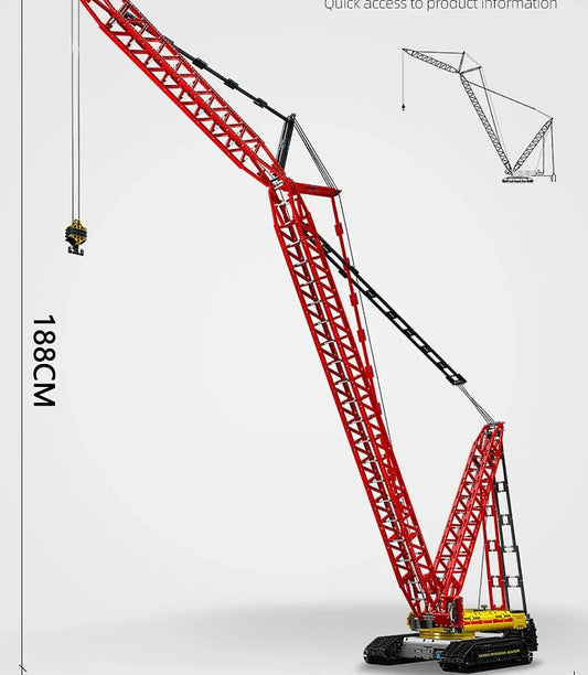 The APP&RC Motorized Crawler Crane Liebherr LR13000