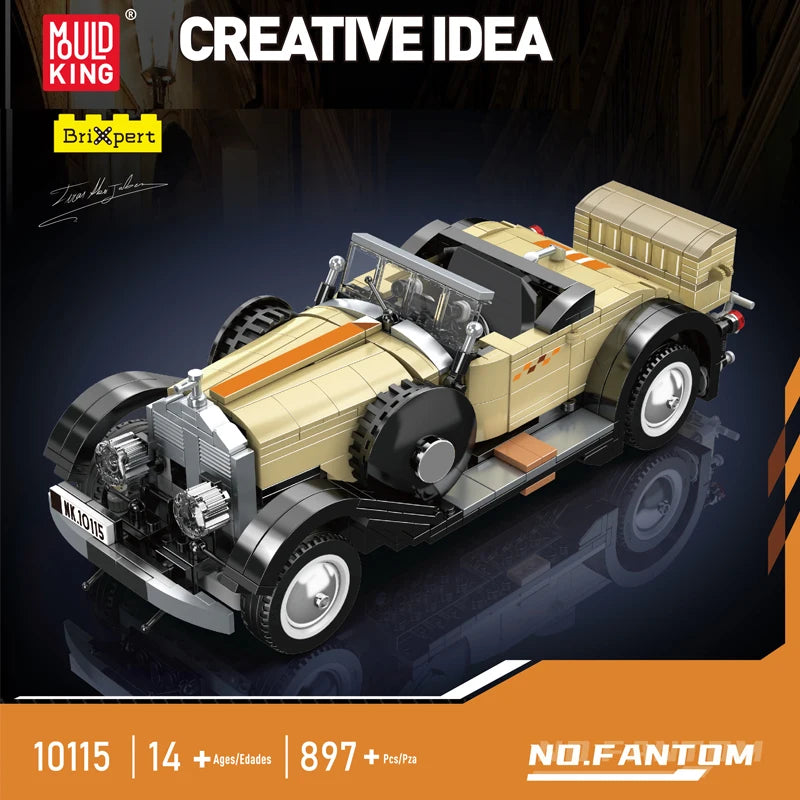 The Fantom Vintage Car Building Block
