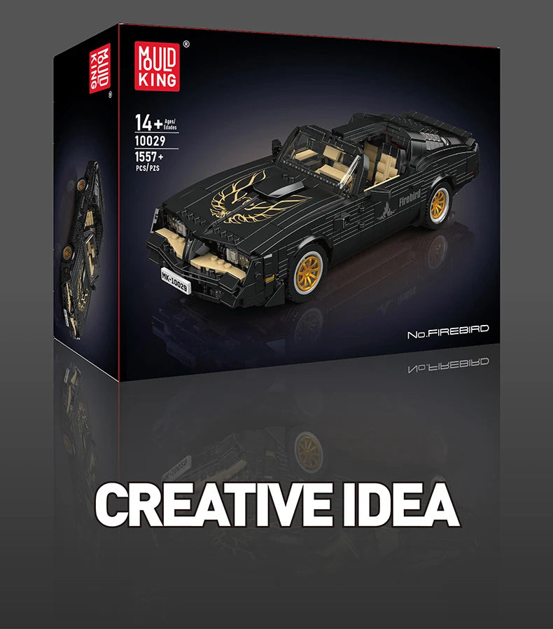 Firebird Retro American Sports Car Building Block