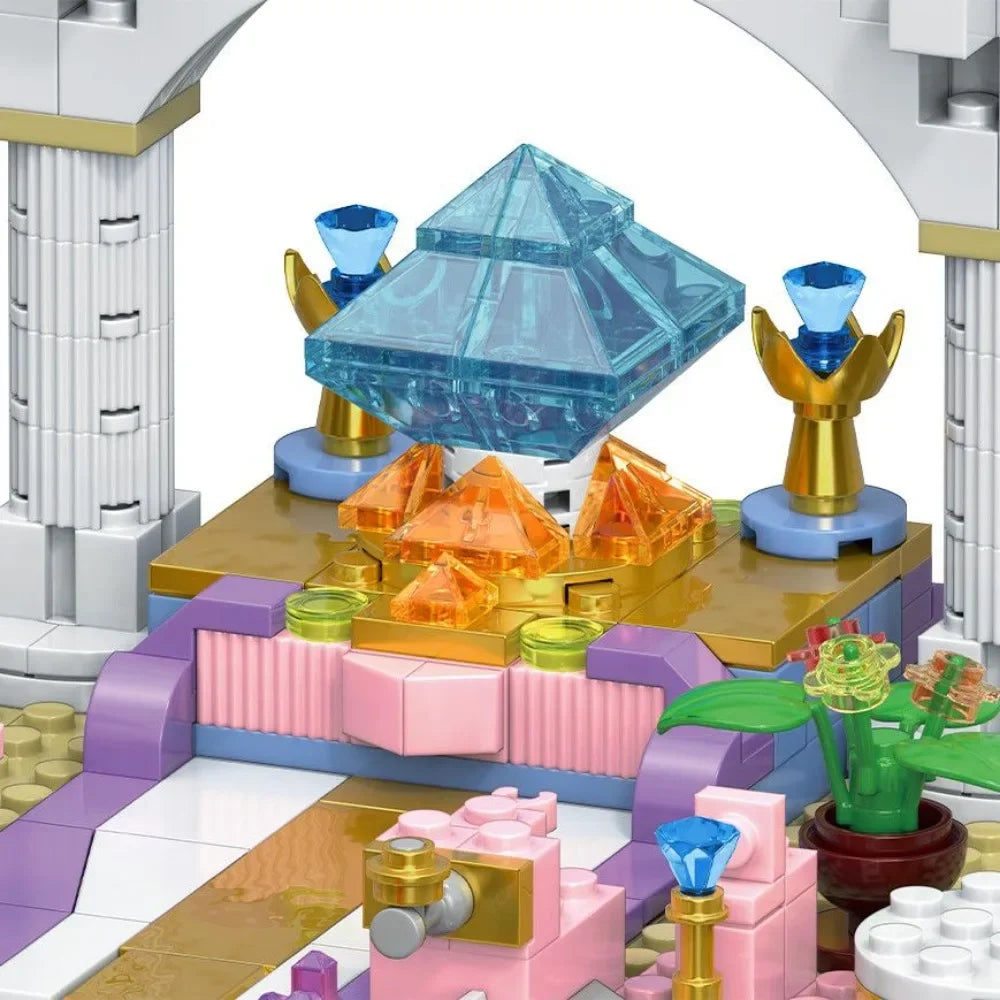 Flower Princess Castle Building Blocks Classic