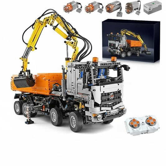 Motorized Pneumatic Arocs Truck Model Blocks
