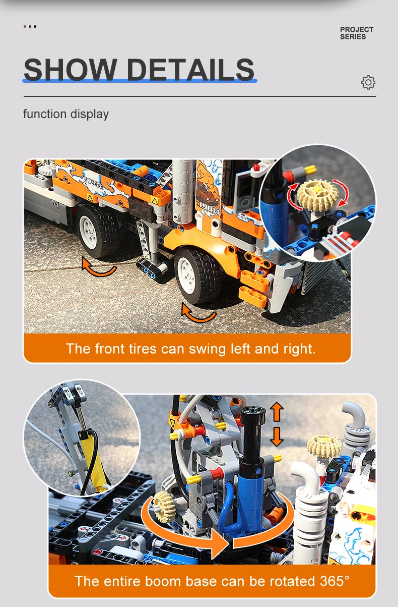 Pneumatic Concrete Pump Truck Model