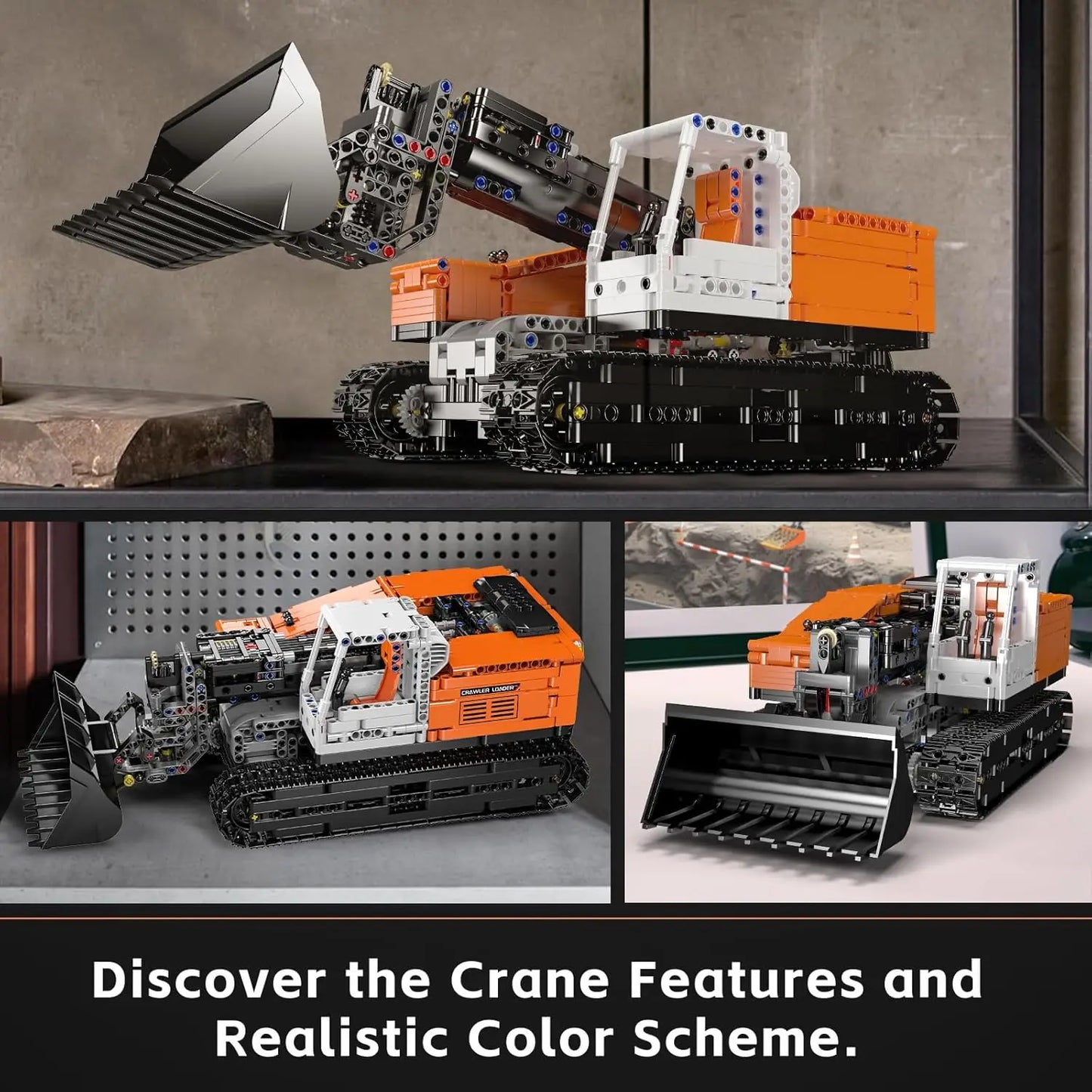 Crawler Loader Technical Building Blocks Truck