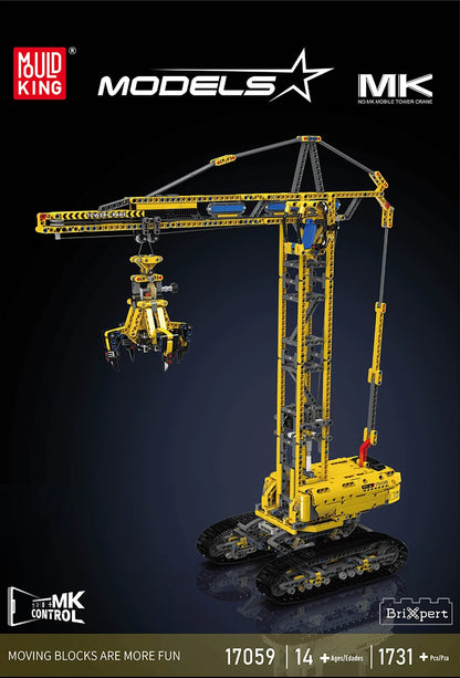 RC Crawler Crane Model Building Block