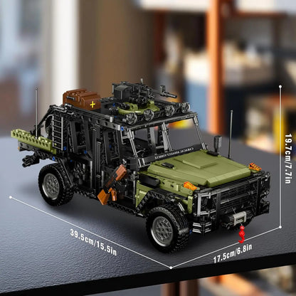 RC Technical Assault Vehicle Military Armored Truck