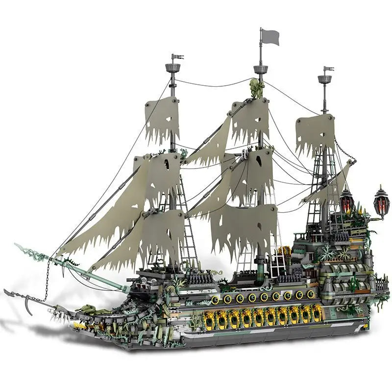 Dutchman Pirate Ship Assembly Model
