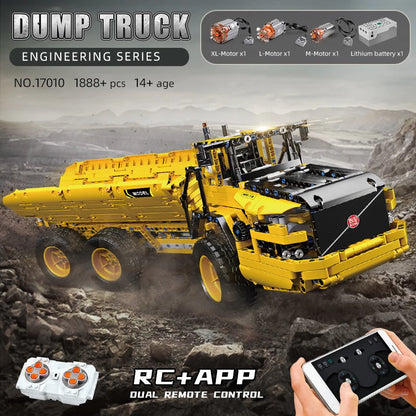 6x6 Knickgelenkter Truck Technical RC Dump Truck