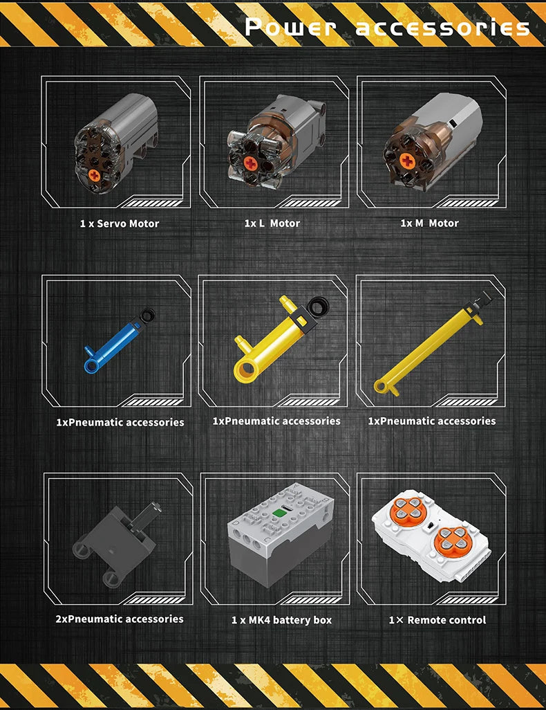 Air-Operated Rescue Truck Building Block
