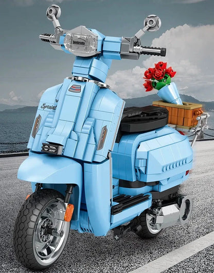 Scooter Assembly Particle Building Blocks