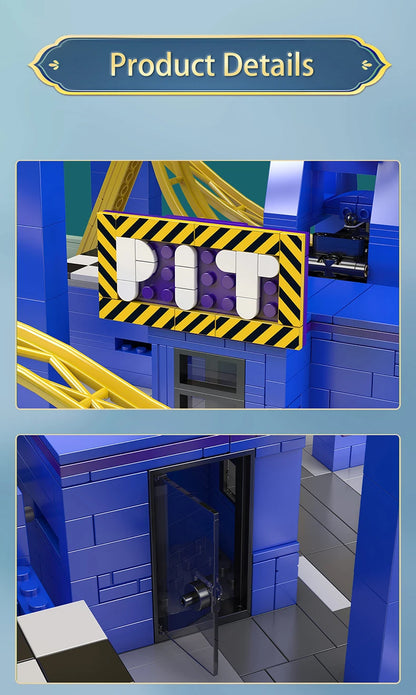 Motorized Looping Coaster Building Blocks