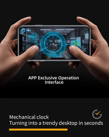 Motorized Mechanical Grand Clock Building Block