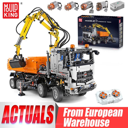 Motorized Pneumatic Arocs Truck Model Blocks