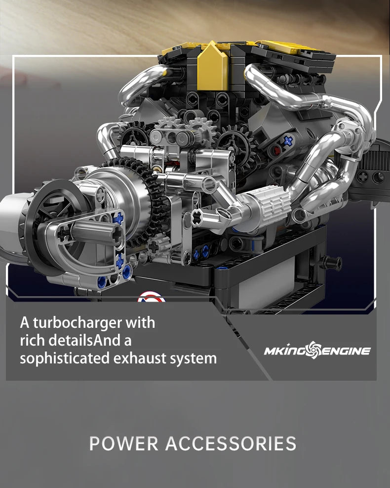 Technical Car Engine Toys