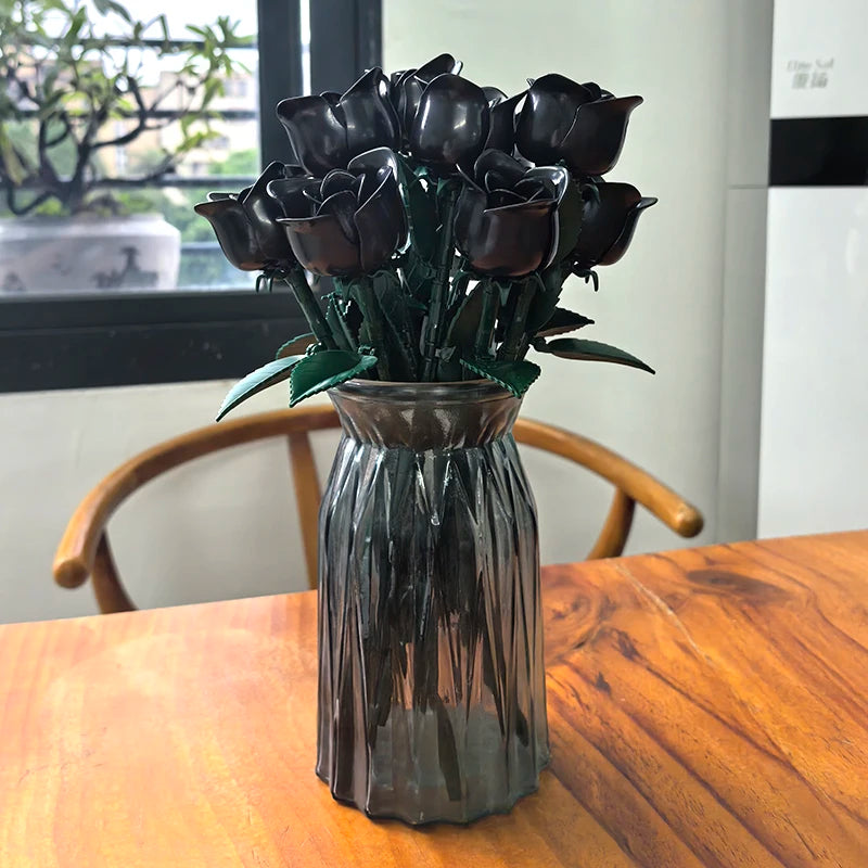 Creative Romantic Black Rose Flower Bouquet