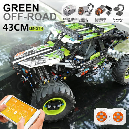 Climbing Off-Road Truck 2.4G Remote Control and App Dual Control 4x4 SUV